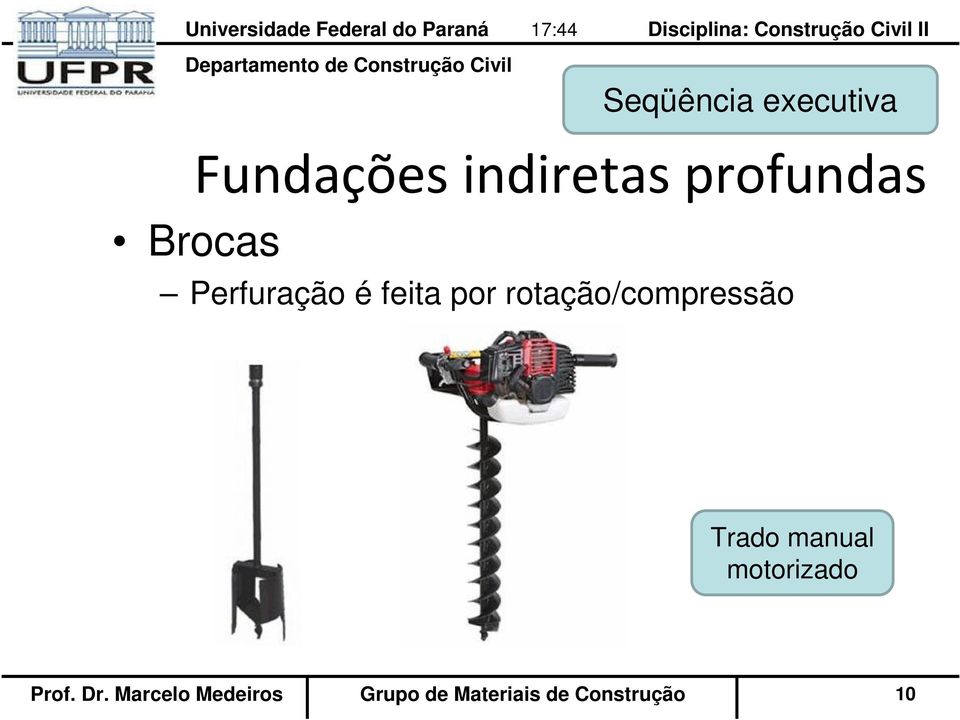 manual motorizado Prof. Dr.