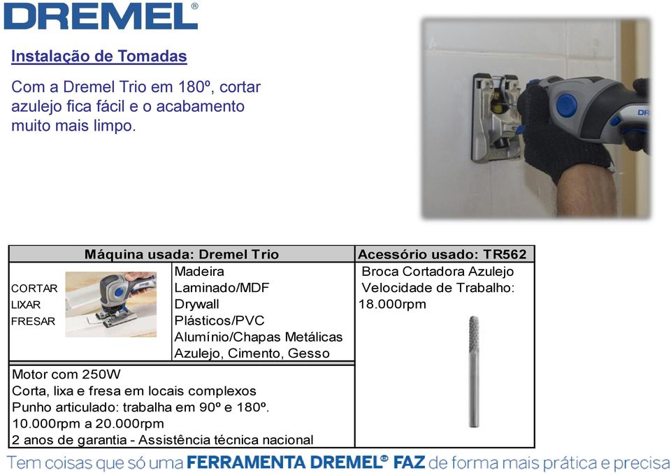 Trabalho: LIXAR Drywall 18.