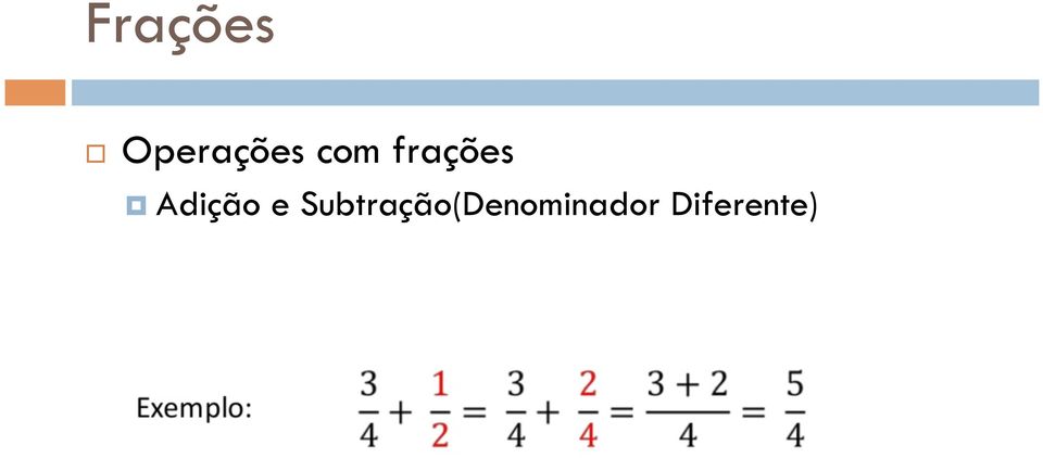 Adição e