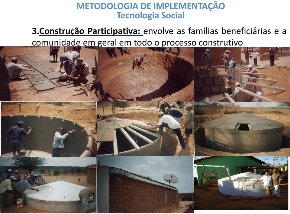 Construção Participativa: envolve as