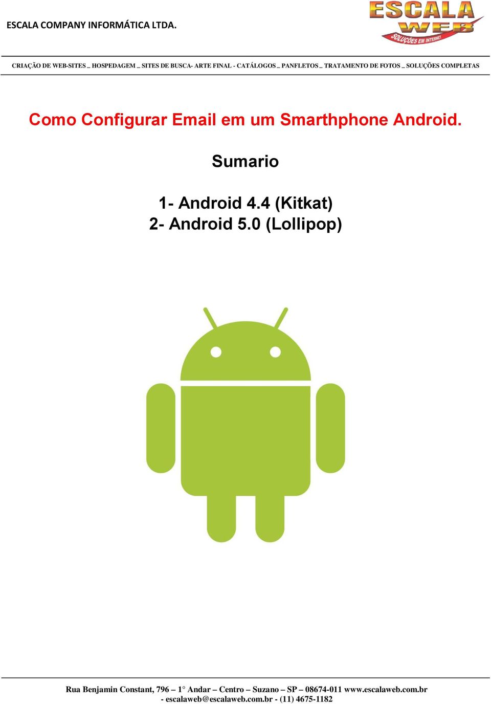 Sumario 1- Android 4.
