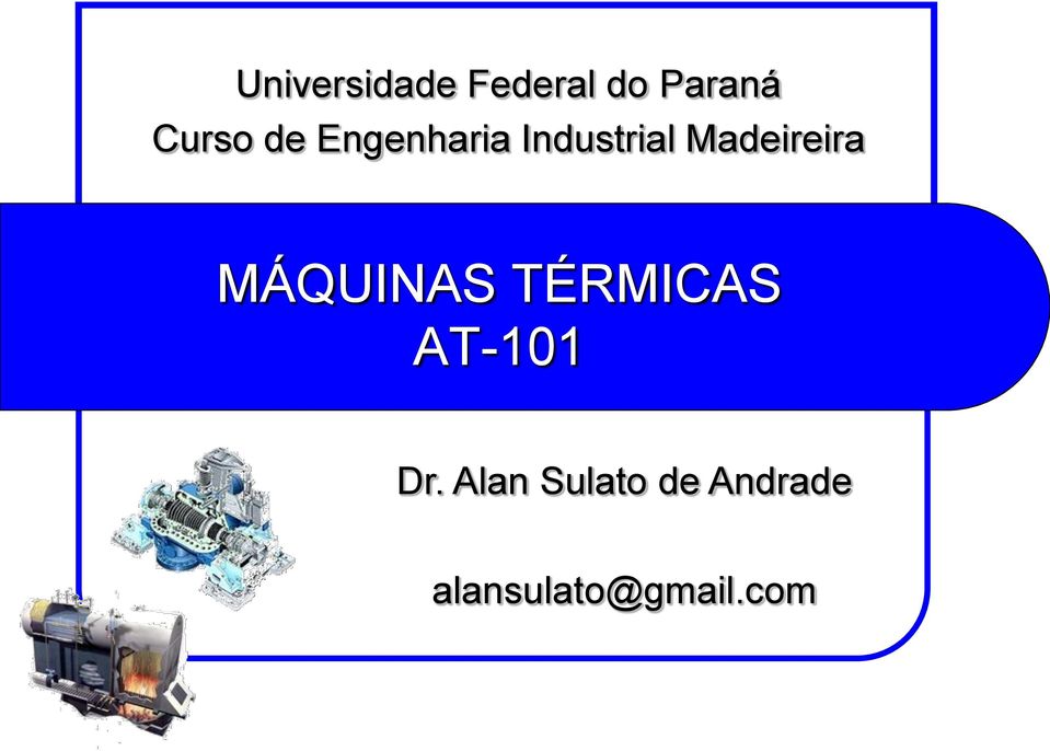 MÁQUINAS TÉRMICAS AT-101 Dr.