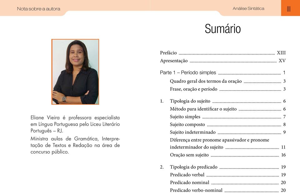 Ministra aulas de Gramática, Interpretação de Textos e Redação na área de concurso público. 1.