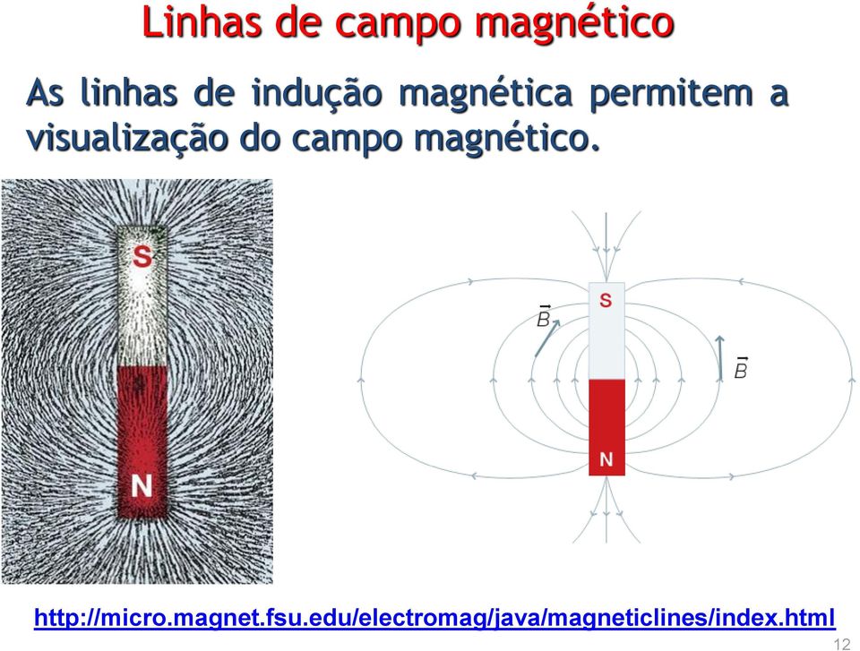 do campo magnético. http://micro.magnet.