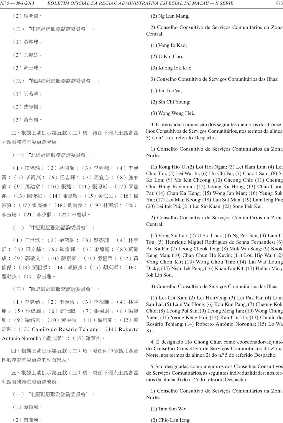 周 宜 心 ;(8) 施 家 倫 ;(9) 馬 建 章 ;(10) 張 捷 ;(11) 張 照 珩 ;(12) 梁 嘉 鴻 ;(13) 陳 俊 拔 ;(14) 陳 嘉 敬 ;(15) 黃 仁 民 ;(16) 楊 淑 賢 ;(17) 雷 民 強 ;(18) 劉 雪 雯 ;(19) 林 英 培 ;(20) 李 玉 培 ;(21) 李 少 群 ;(22) 宋 碧 琪 ( 二 ) 中 區 社 區 服 務