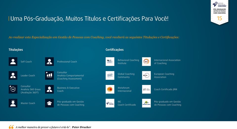 Behavioral Coaching Institute Internacional Association of Coaching Leader Coach Consultor Analista Comportamental (Coaching Assessment) Global Coaching Community European Coaching