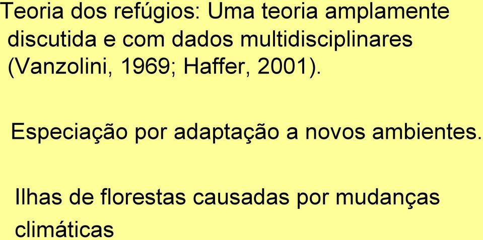Haffer, 2001).