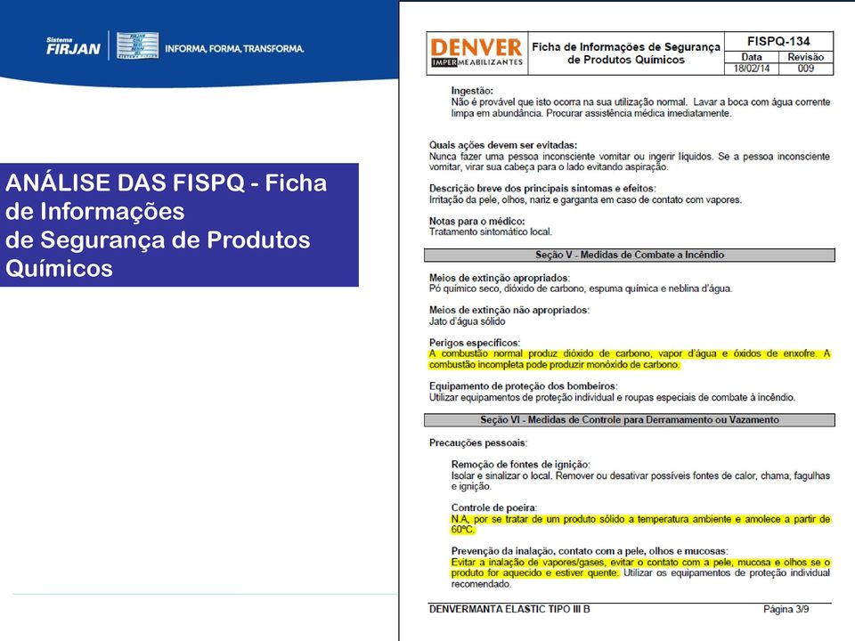 Informações de