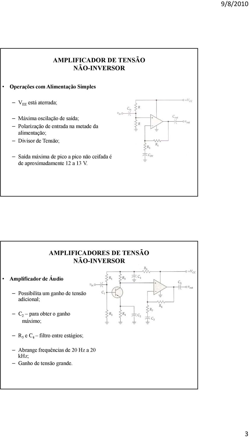 12 a 13 V.