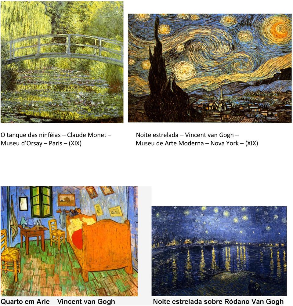 estrelada Vincent van Gogh Museu de Arte Moderna