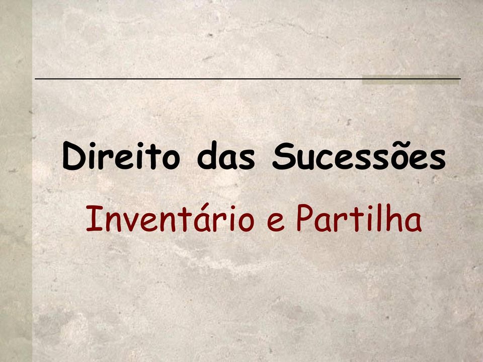 Sucessões