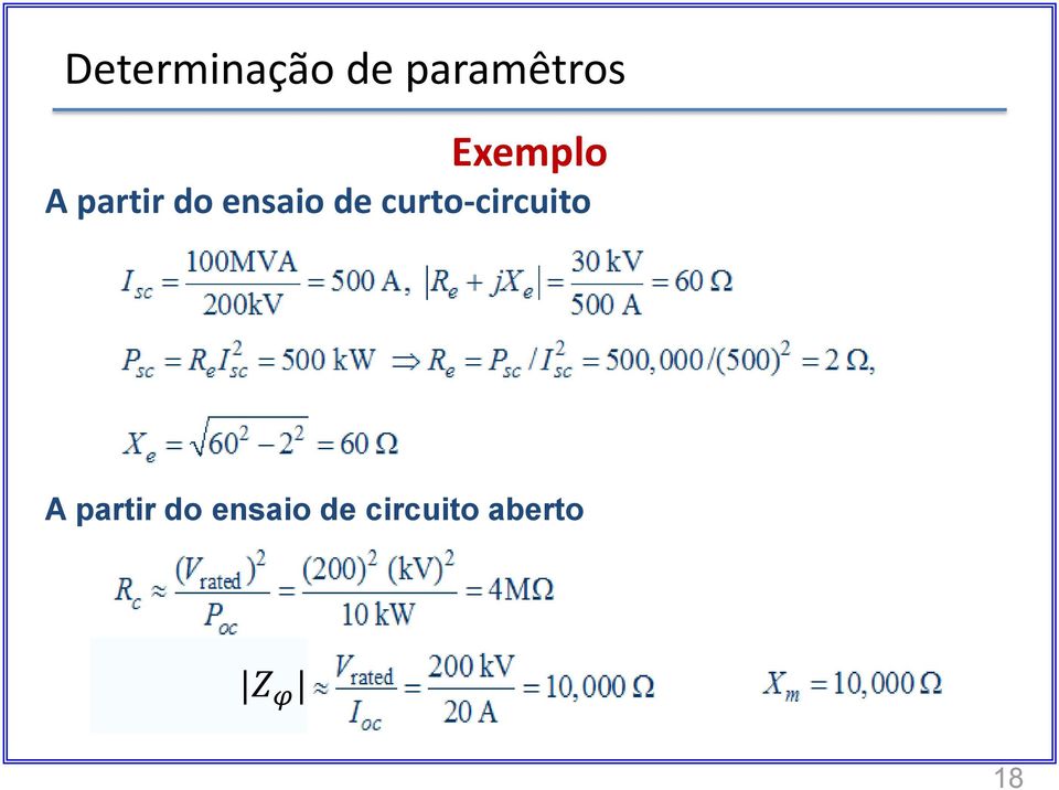 curto-circuito partir do