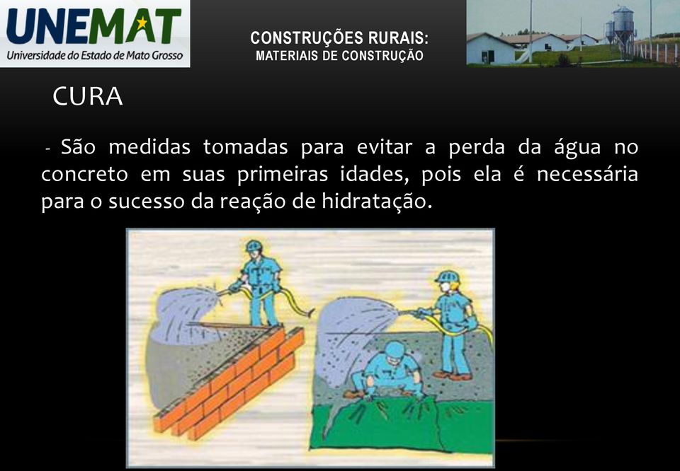 concreto em suas primeiras idades, pois ela