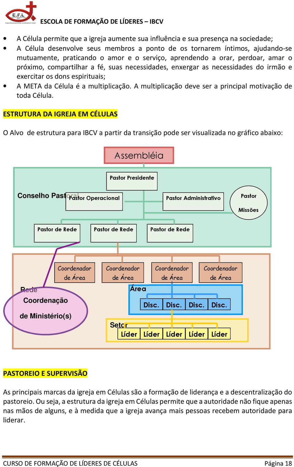 A multiplicação deve ser a principal motivação de toda Célula.