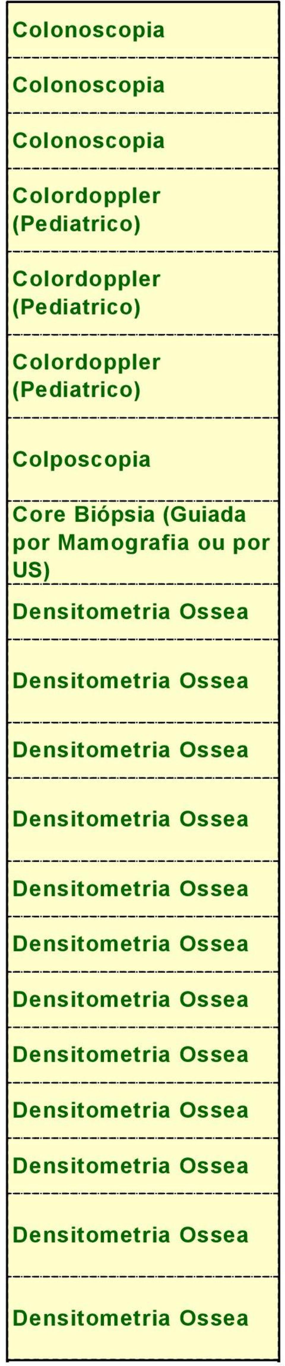 Densitometria Ossea Densitometria Ossea Densitometria Ossea Densitometria Ossea Densitometria Ossea