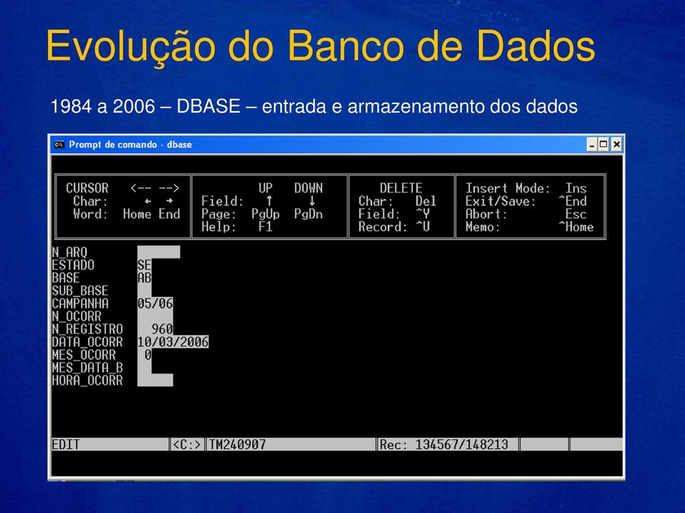 2006 DBASE entrada