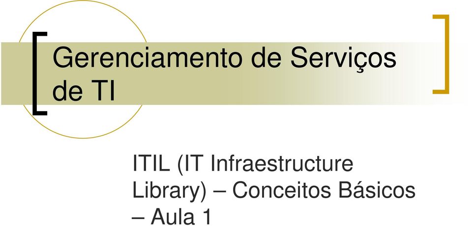(IT Infraestructure