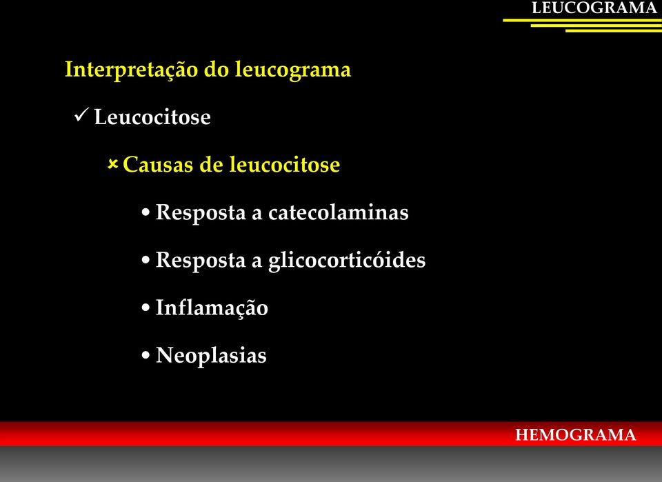 Resposta a catecolaminas Resposta