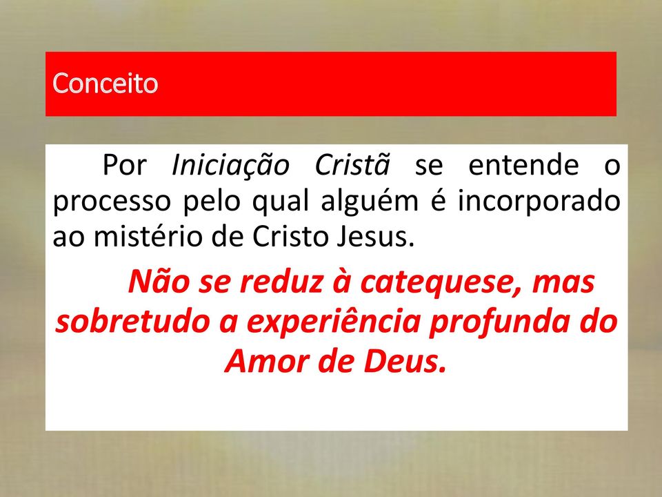 mistério de Cristo Jesus.