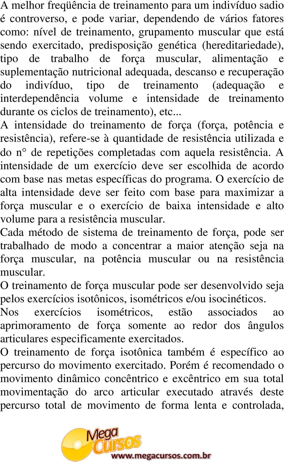 interdependência volume e intensidade de treinamento durante os ciclos de treinamento), etc.