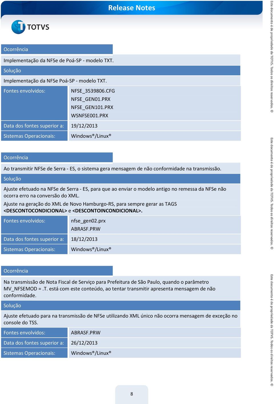 Ajuste efetuado na NFSe de Serra - ES, para que ao enviar o modelo antigo no remessa da NFSe não ocorra erro na conversão do XML.