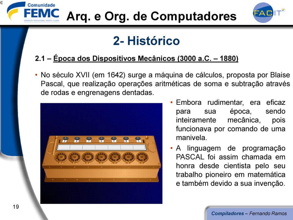 dos Dispositivos Mecâ