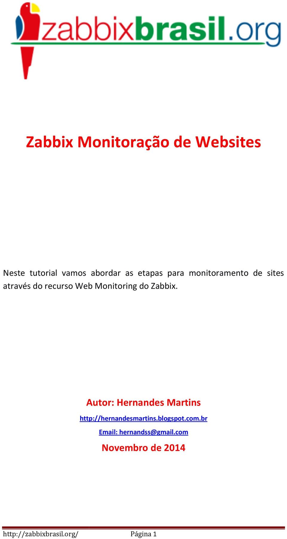 Monitoring do Zabbix.