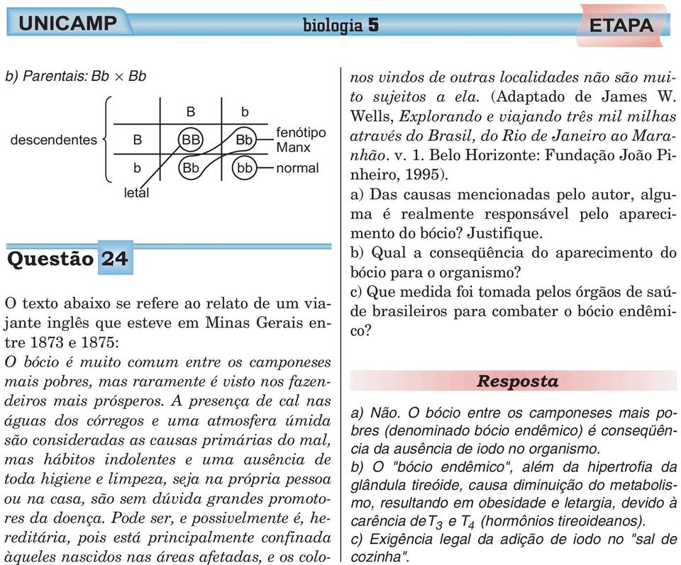 A presença de cal nas águas dos córregos e uma atmosfera úmida são consideradas as causas primárias do mal, mas hábitos indolentes e uma ausência de toda higiene e limpeza, seja na própria pessoa ou