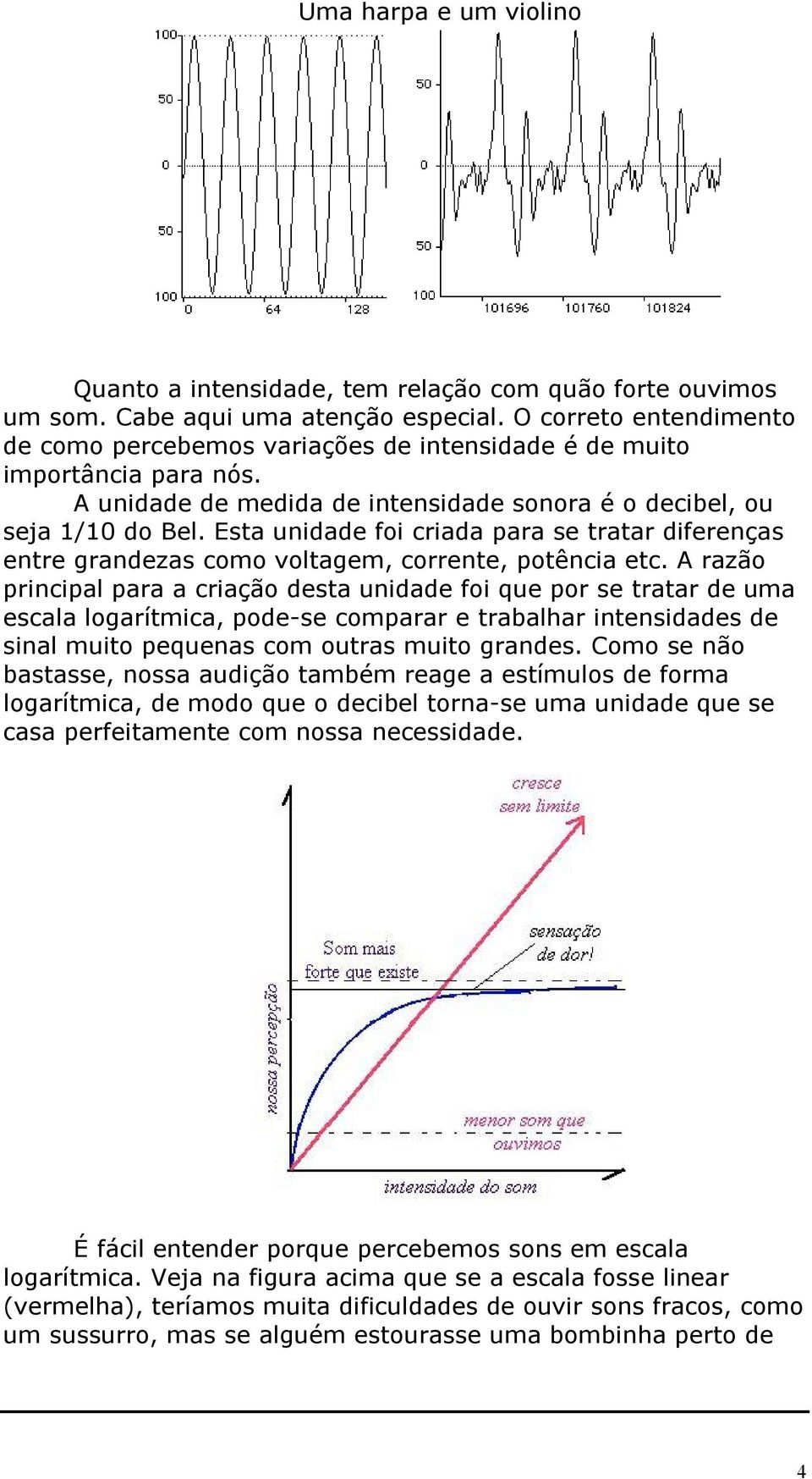 Esta unidade foi criada para se tratar diferenças entre grandezas como voltagem, corrente, potência etc.