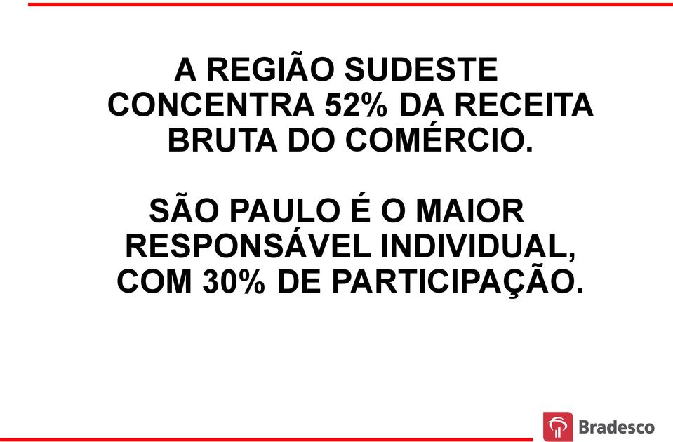 SÃO PAULO É O MAIOR RESPONSÁVEL