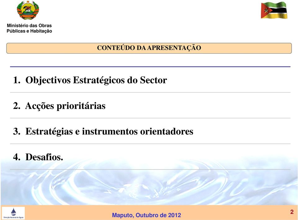 Acções prioritárias 3.