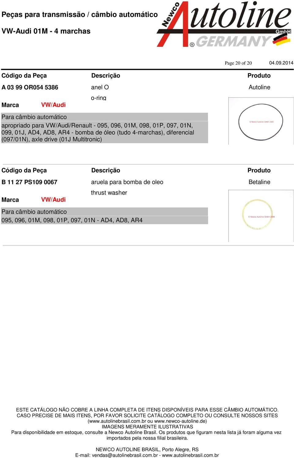 4-marchas), diferencial (097/01N), axle drive (01J Multitronic) B 11 27 PS109