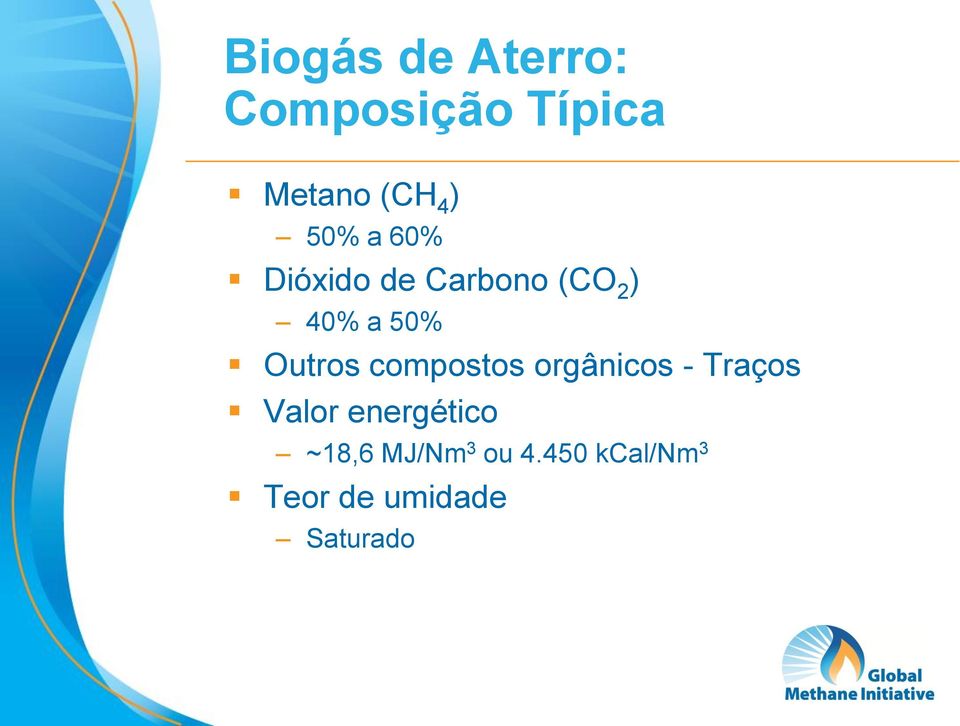 Outros compostos orgânicos - Traços Valor energético