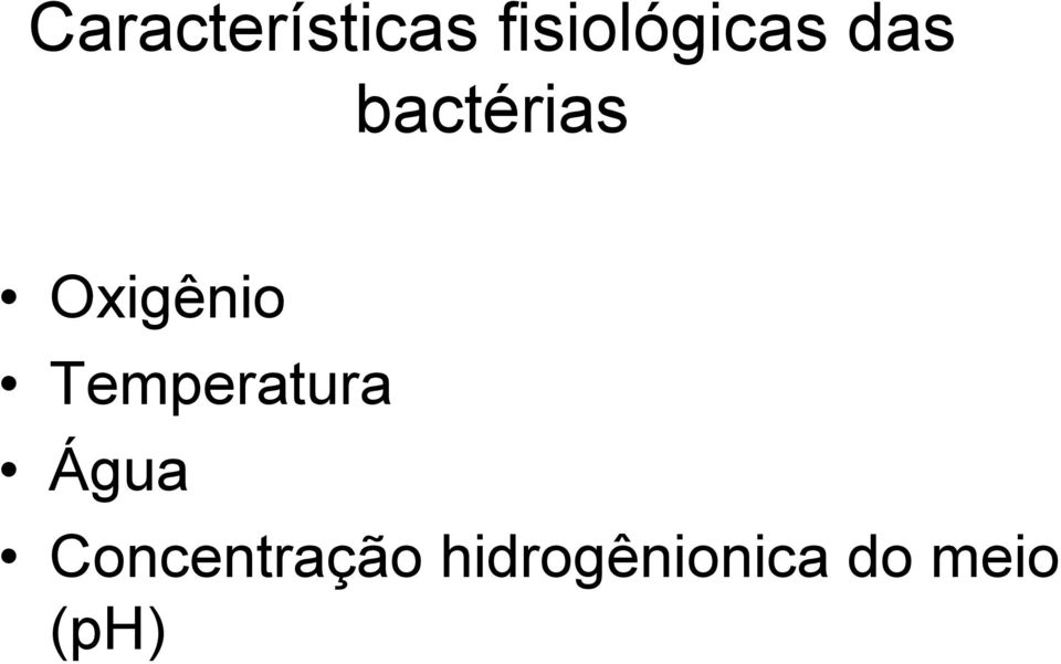 Oxigênio Temperatura Água