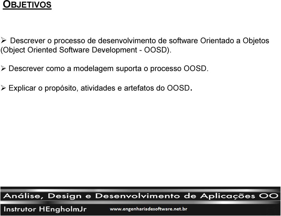 Development - OOSD).