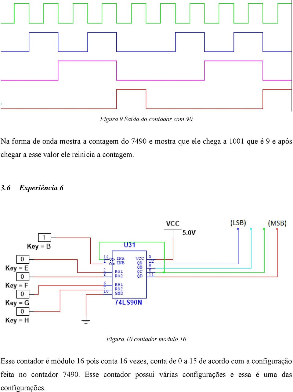 6 Experiência 6 Figura 10 contador modulo 16 Esse contador é módulo 16 pois conta 16 vezes, conta de