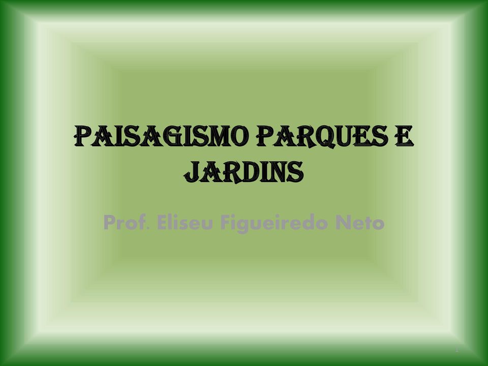 JARDINS Prof.