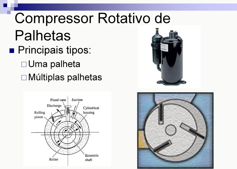 Principais tipos: