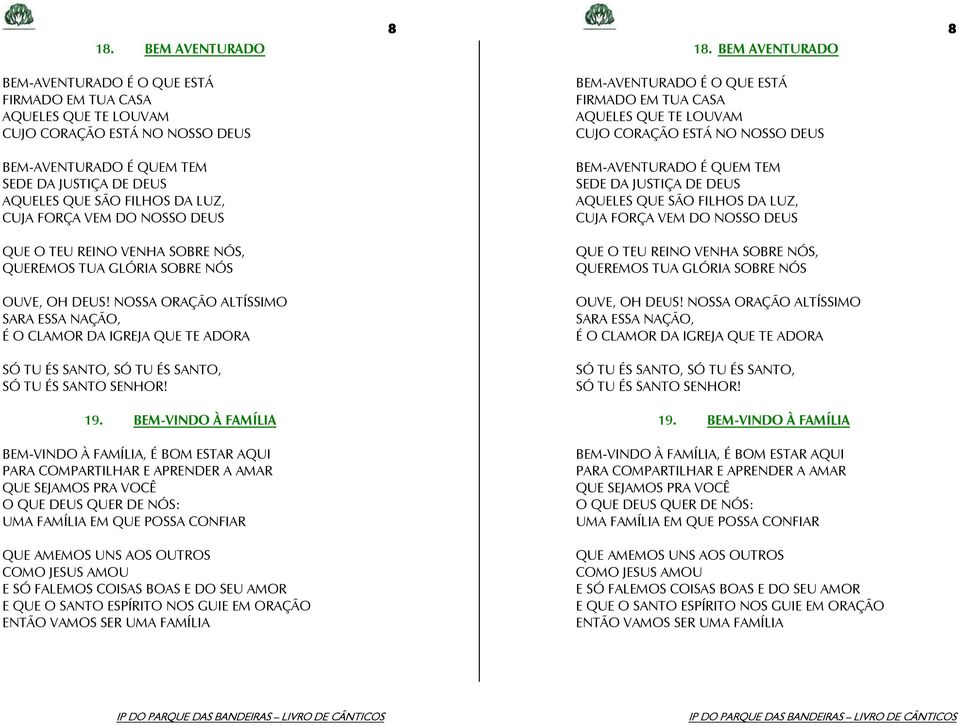 NOSSA ORAÇÃO ALTÍSSIMO SARA ESSA NAÇÃO, É O CLAMOR DA IGREJA QUE TE ADORA SÓ TU ÉS SANTO, SÓ TU ÉS SANTO, SÓ TU ÉS SANTO SENHOR! 19.