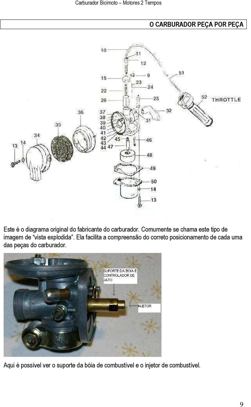 Ela facilita a compreensão do correto posicionamento de cada uma das peças do