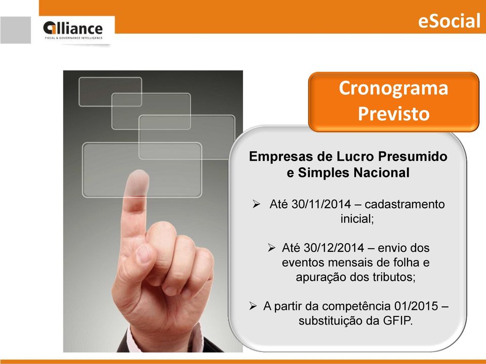 30/12/2014 envio dos eventos mensais de folha e apuração