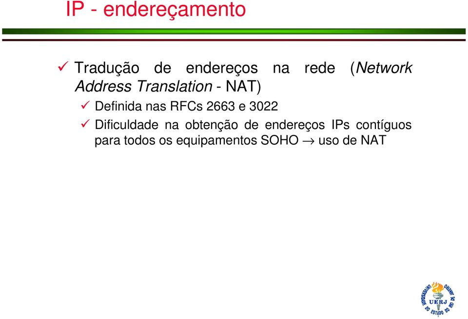 3022 Dificuldade na obtenção de endereços IPs