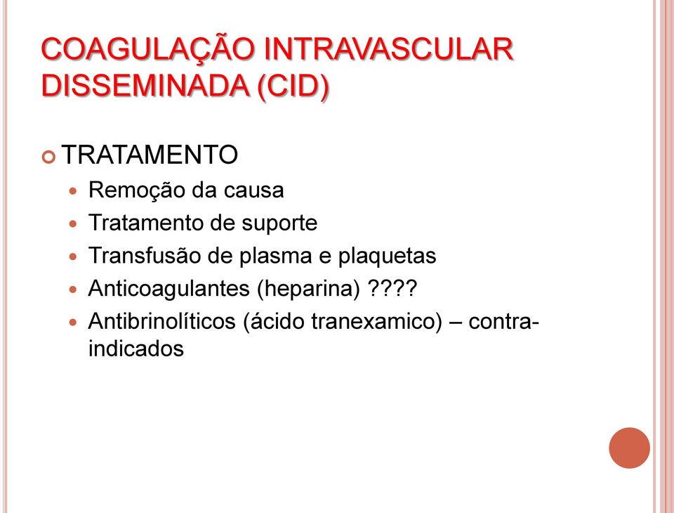 Transfusão de plasma e plaquetas Anticoagulantes