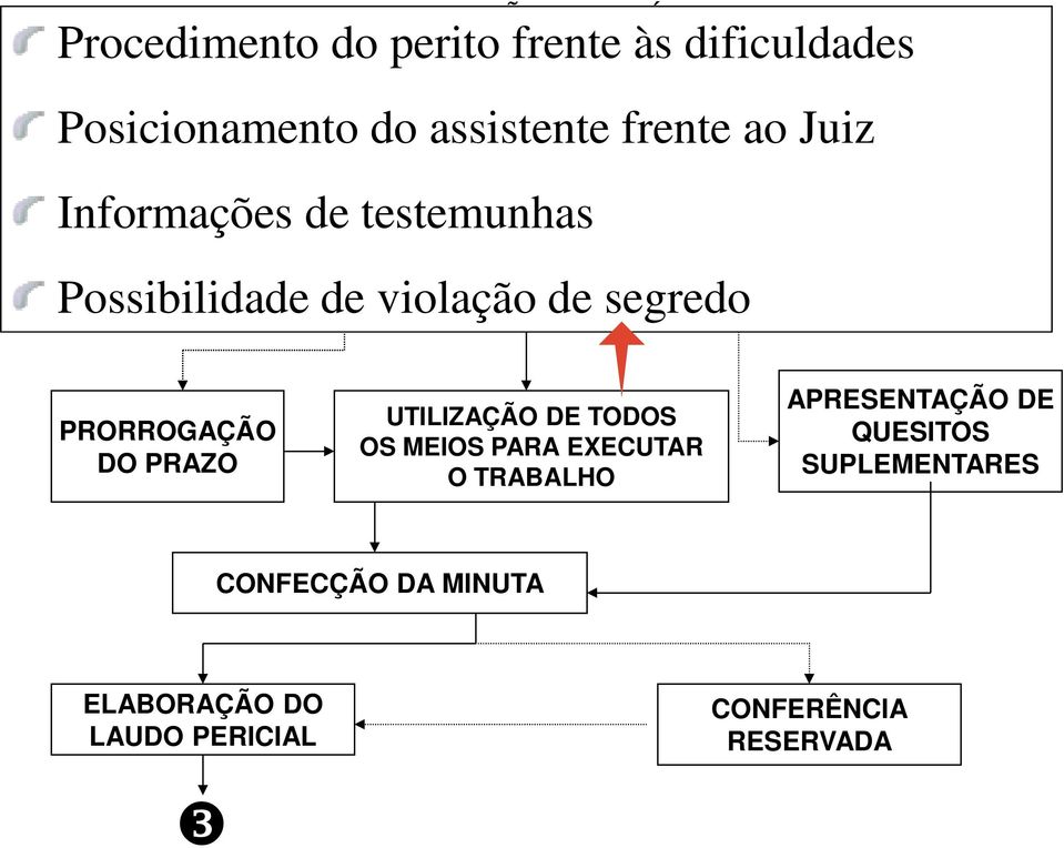 INICIAIS violação E VISTORIA de segredo PRORROGAÇÃO DO PRAZO UTILIZAÇÃO DE TODOS OS MEIOS PARA EXECUTAR O