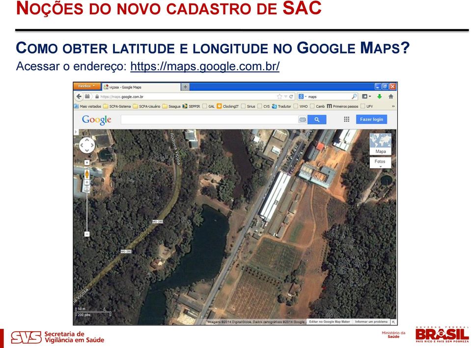 MAPS? Acessar o