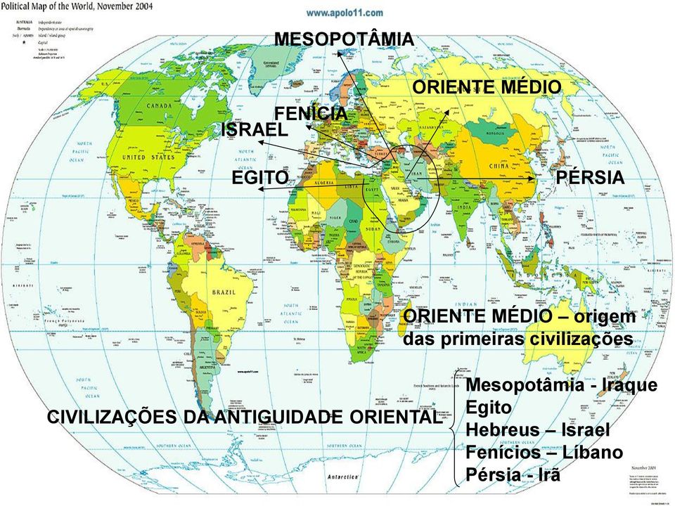 civilizações CIVILIZAÇÕES DA ANTIGUIDADE ORIENTAL