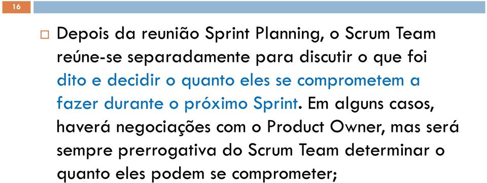 próximo Sprint.