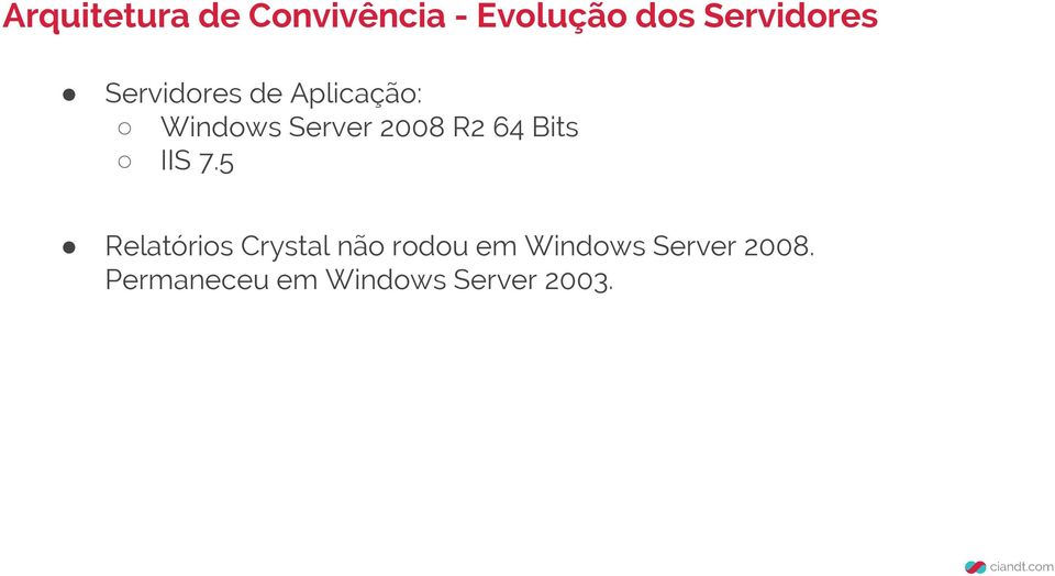 2008 R2 64 Bits IIS 7.