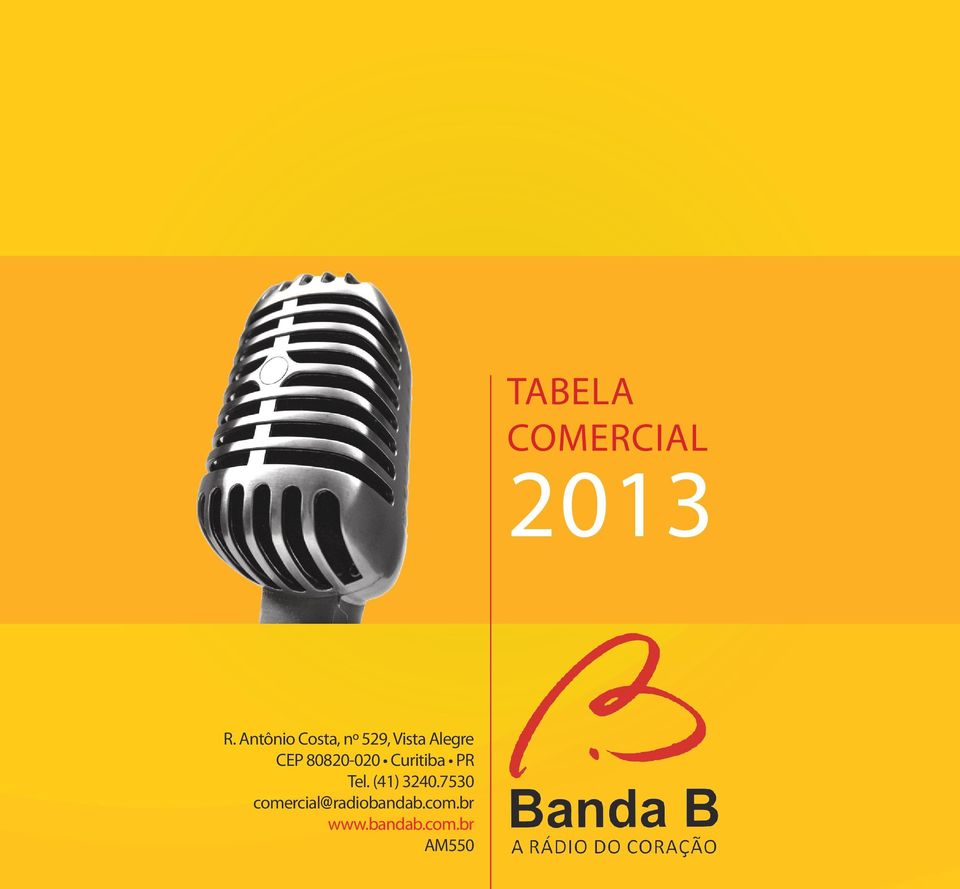 AM550. Rádio Banda B AM Portal Banda B - Classificados Banda B. Rádio Banda  B - PDF Download grátis