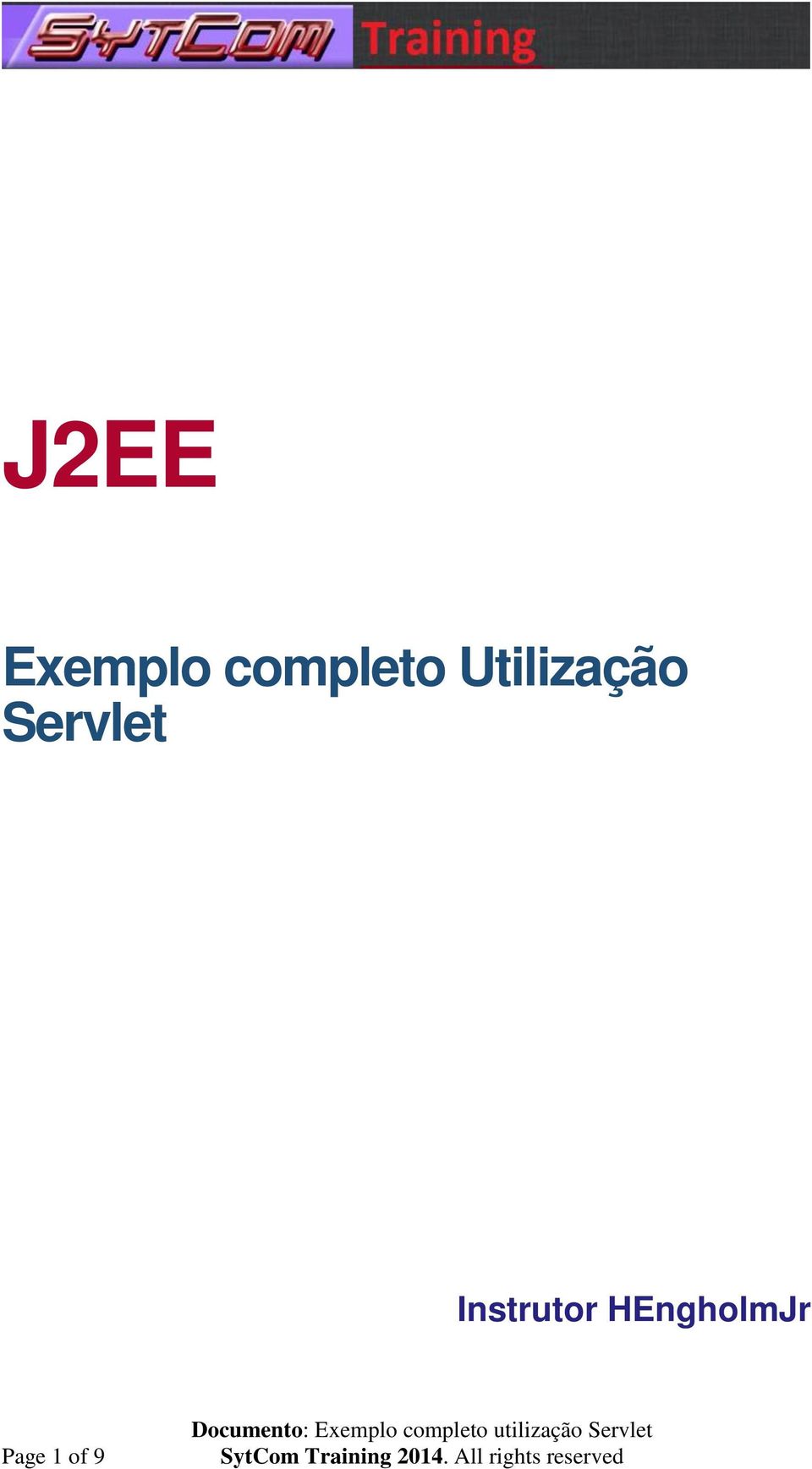 Utilização Servlet